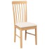 Sillas de comedor con cojines 2 uds madera maciza