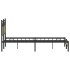 Estructura de cama sin colchón madera roble Sonoma 140x190