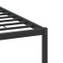Estructura de cama sin colchón madera marrón roble 140x190