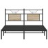 Estructura de cama sin colchón madera roble Sonoma 140x200