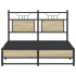 Estructura de cama sin colchón madera roble Sonoma 120x190
