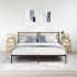 Mesillas de noche con 2 cajones 2 uds roble Sonoma 38x34x80