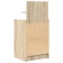 Mesillas de noche con 2 cajones 2 uds roble Sonoma 38x34x80