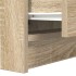 Mesillas de noche con 2 cajones 2 uds roble Sonoma 38x34x80