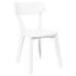 Sillas de comedor 2 unidades madera maciza de caucho