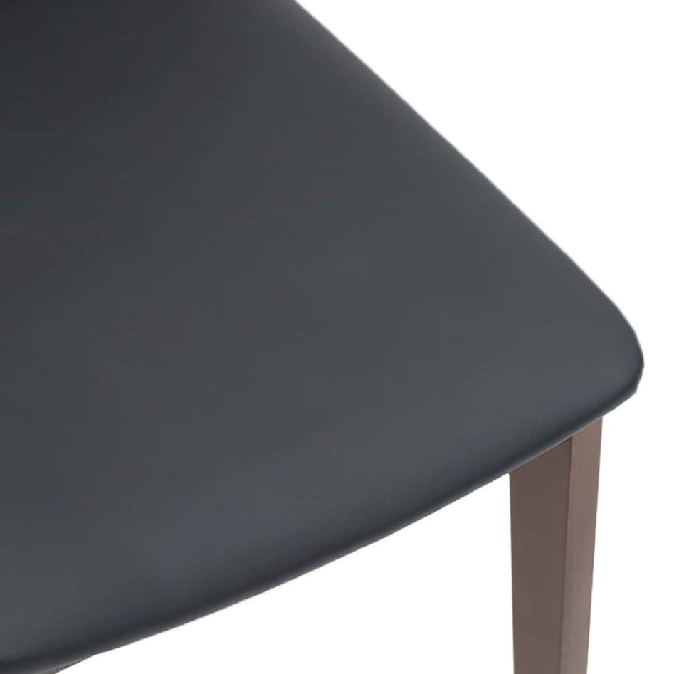 Sillas de comedor con cojines 2 uds madera maciza marrón