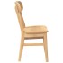 Sillas de comedor 2 unidades madera maciza de