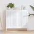 Puerta de armario de lamas 4 uds blanco 99x29,5