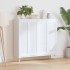 Puerta de armario de lamas 4 uds blanco 99x29,5