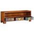 Mueble de TV Multicolor 110x30x40 cm Madera Maciza
