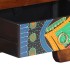 Mueble de TV Multicolor 110x30x40 cm Madera Maciza