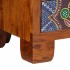 Mueble de TV Multicolor 110x30x40 cm Madera Maciza