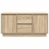 Mueble de TV con luces LED roble Sonoma 100x41x50