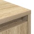 Mueble de TV con luces LED roble Sonoma 100x41x50