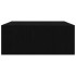 Mesa de centro con cajones roble negro 100x100x40