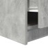 Mesa de centro con cajones gris hormigón 100x100x40