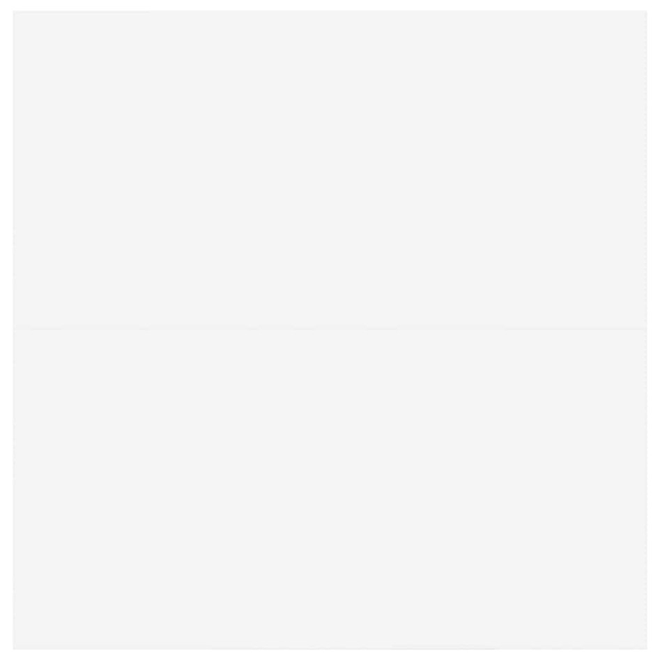 Mesa de centro con cajones blanca 100x100x40