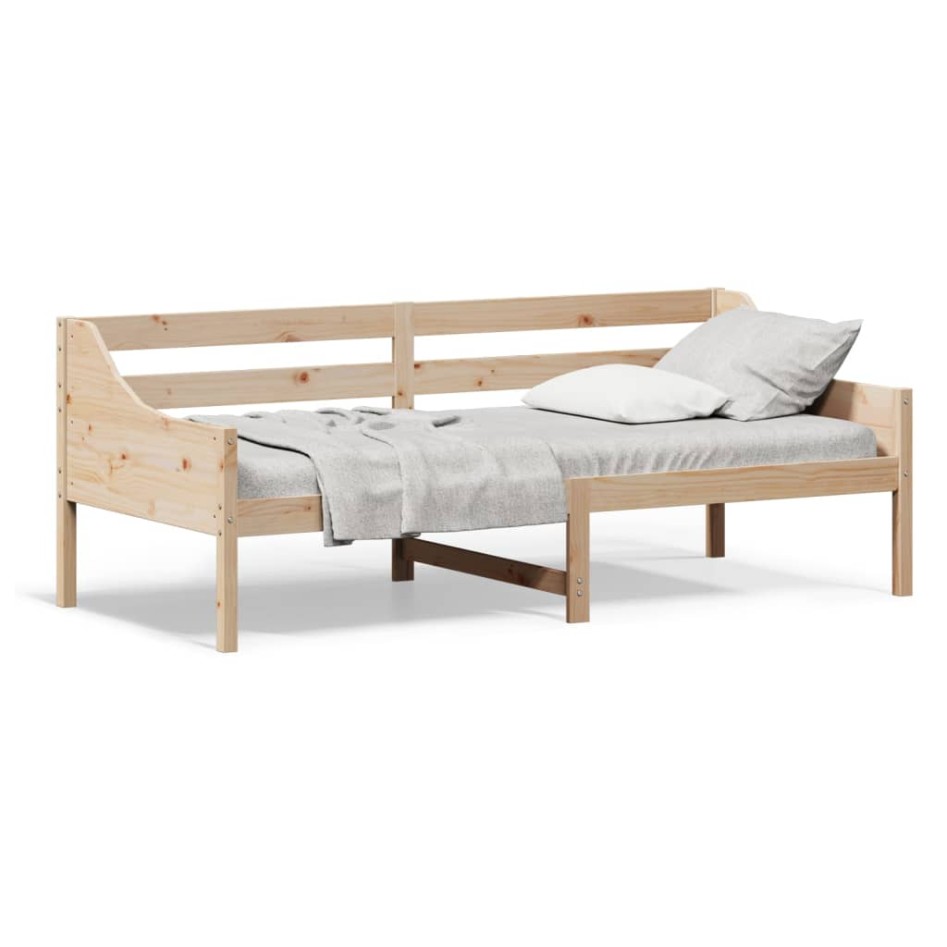 Sofá cama de madera maciza de pino 100x200