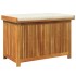 Cojines para exterior 90x50x60,5 cm madera maciza