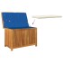 Cojines para exterior 90x50x60,5 cm madera maciza