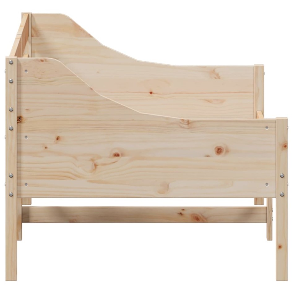 Sofá cama de madera maciza de pino 100x200