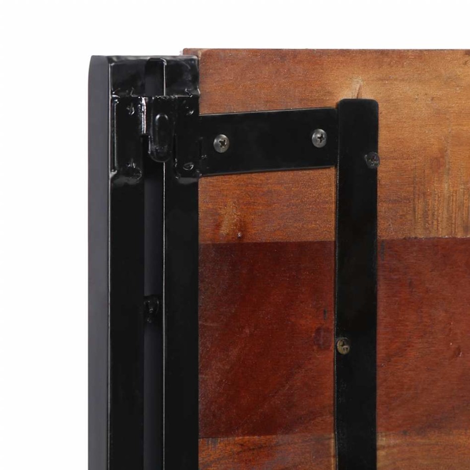 Cabecero 200 cm Madera Maciza Reciclada y