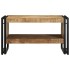 Mesa de centro 70x50x38 cm madera maciza de