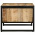 Mesa de centro 70x50x38 cm madera maciza de