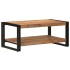 Mesa de centro madera maciza de acacia 90x50x38