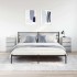 Mesillas de noche con 3 cajones 2 uds gris Sonoma 39x35x65