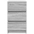 Mesillas de noche con 3 cajones 2 uds gris Sonoma 39x35x65