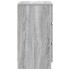 Mesillas de noche con 3 cajones 2 uds gris Sonoma 39x35x65