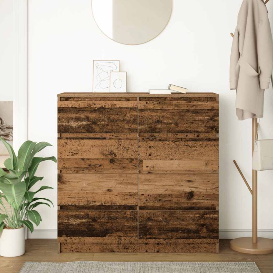 Aparador de madera vieja 100x35x99 cm madera