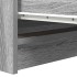 Aparador  Sonoma gris 100x35x99 cm madera de