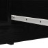 Aparador con cajones roble negro 100,5x35x98,5
