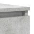 Aparador con cajones gris hormigón 100,5x35x98,5