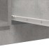 Aparador con cajones gris hormigón 100,5x35x98,5