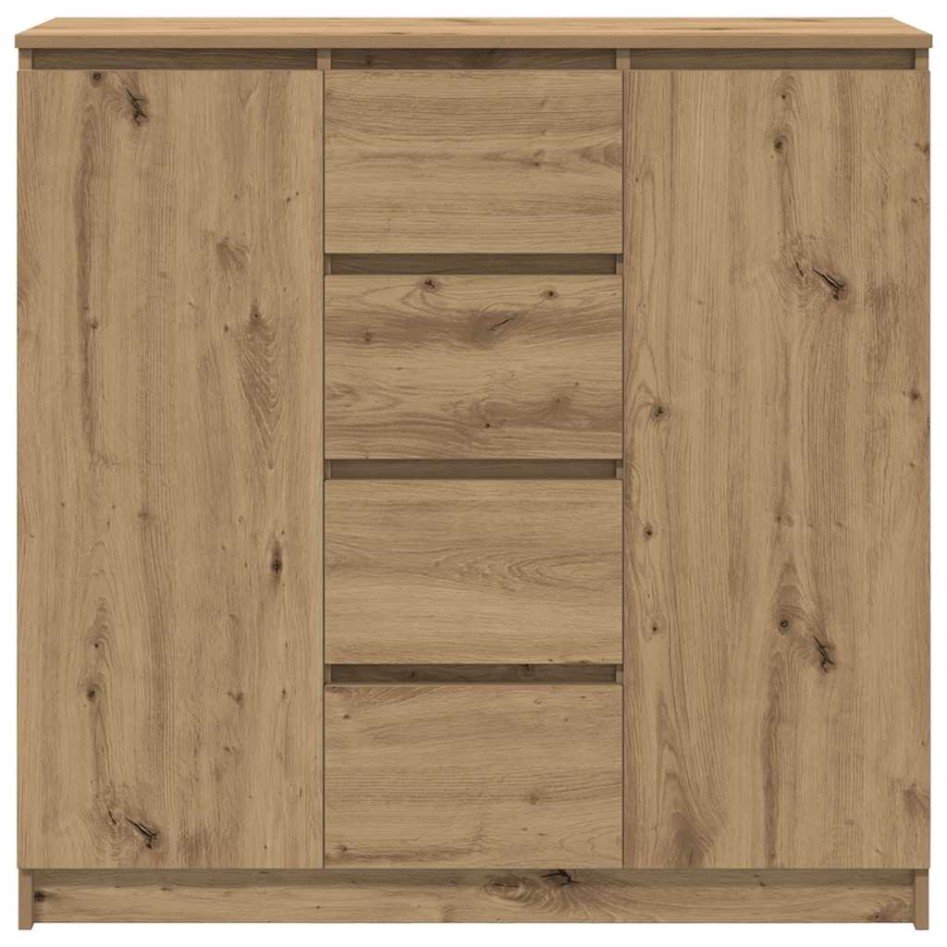 Aparador con cajones roble artesanal 100,5x35x98,5