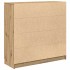 Aparador con cajones roble artesanal 100,5x35x98,5