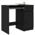 Escritorio roble negro 86x49x76 cm madera de