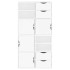 Armarios auxiliares 4 uds ODDA blanco 40x24x79