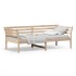 Sofá cama de madera maciza de pino 100x200