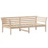 Sofá cama de madera maciza de pino 100x200