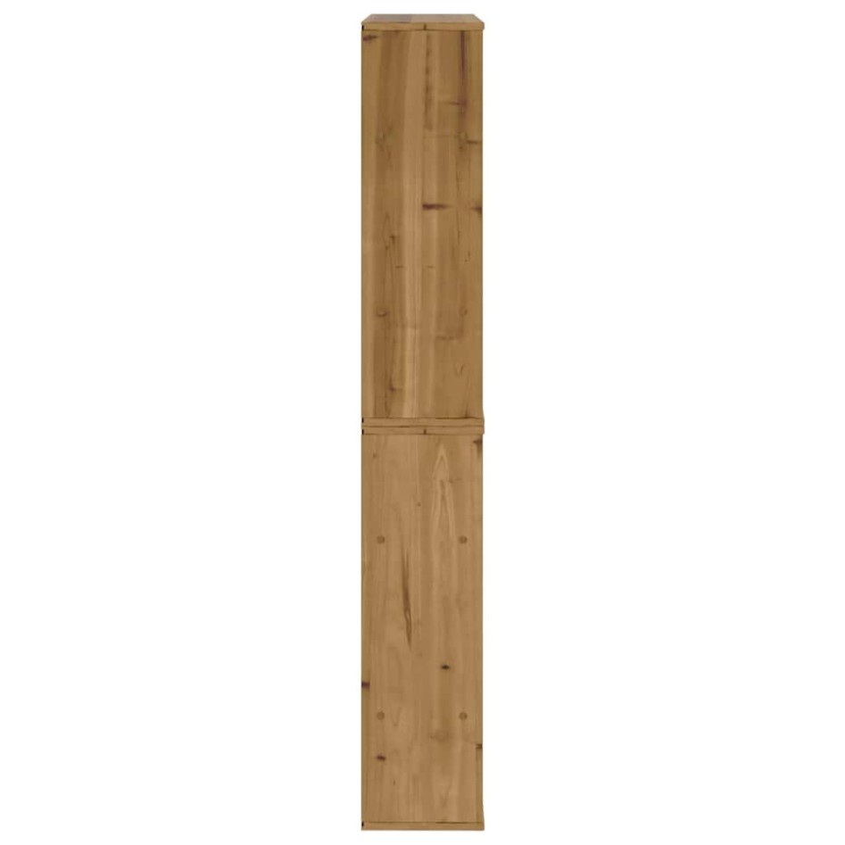 Armarios auxiliares 6 uds ODDA 40x24x79 cm Madera maciza