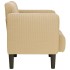 Sillón con reposabrazos tejido pana verde claro gris 54