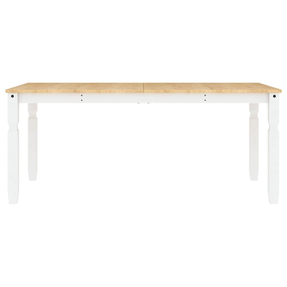 Juego de comedor Panama 5 pzas madera maciza de pino