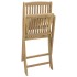 Sillas de jardín plegables 2 uds madera acacia 57x48,5x90