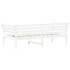 Sofá cama madera maciza de pino blanco 75x190