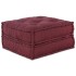 Puf modular tela granate