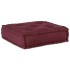 Puf modular tela granate